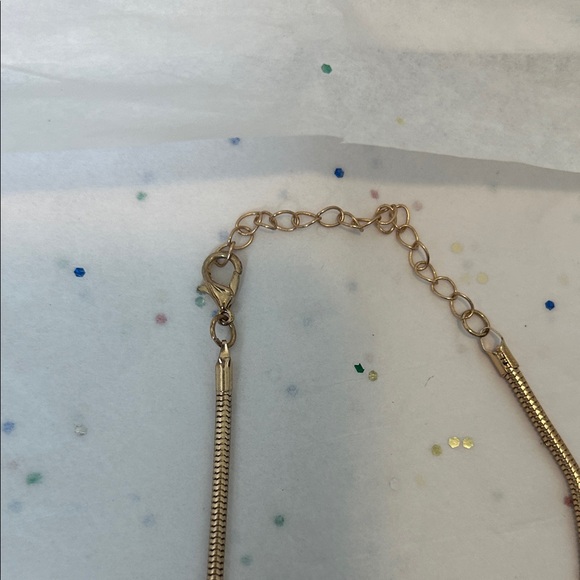 Chico's Pearl Tassel Necklace with Gold-Tone Chain - Cream & Gold - Picture 4 of 7